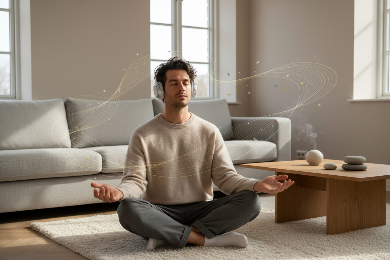 make HIM slightly more cool, less smily but just with this french je ne sais quoi